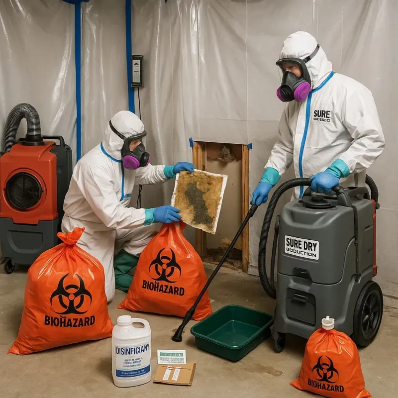 Contaminated Water Handling Protocols process in Harriman, NY
