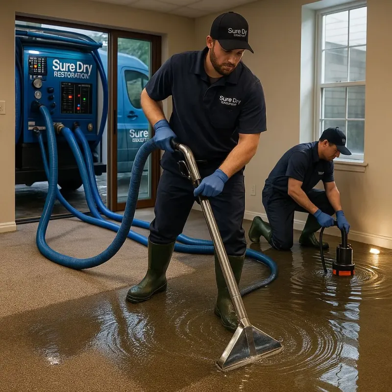 Water Extraction and Removal process in Harriman, NY